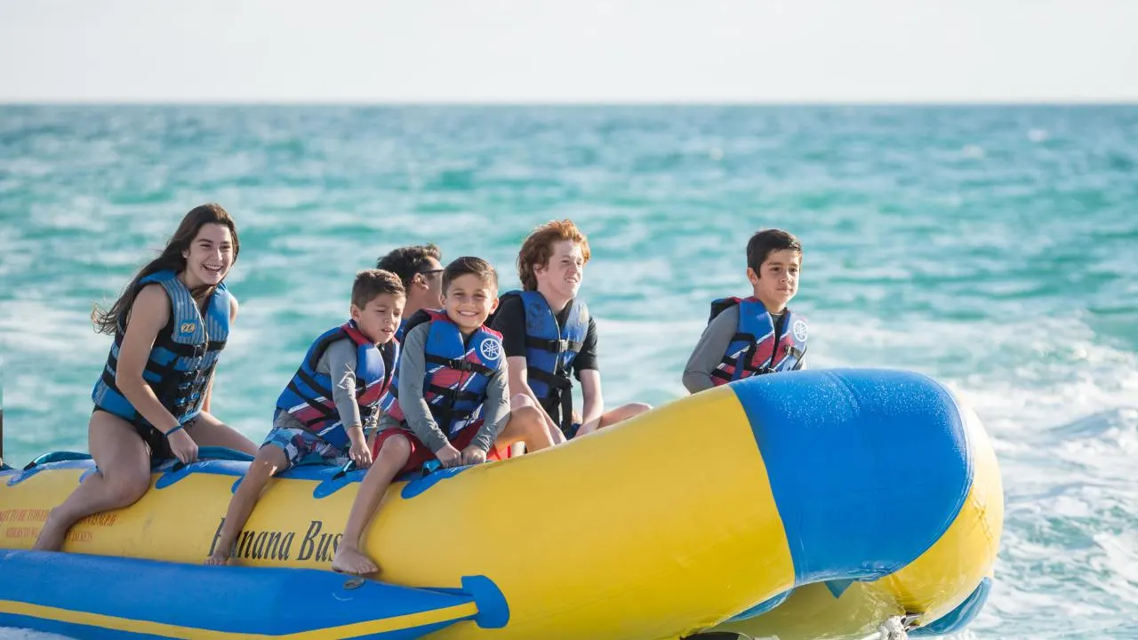 Banana Boat Rides at 22nd Street Miami Beach