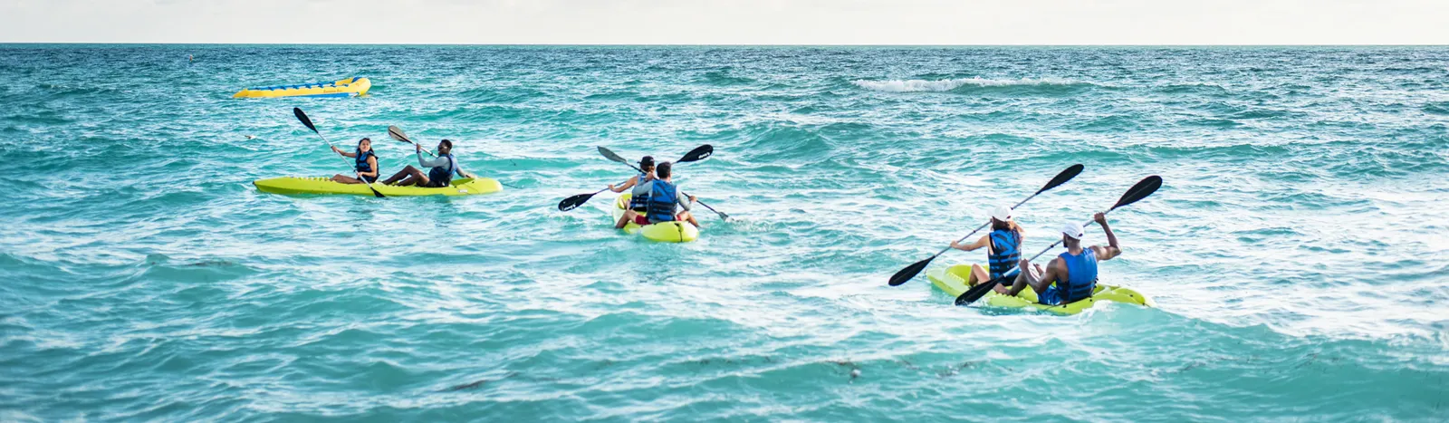 Kayaks at Lummus Park