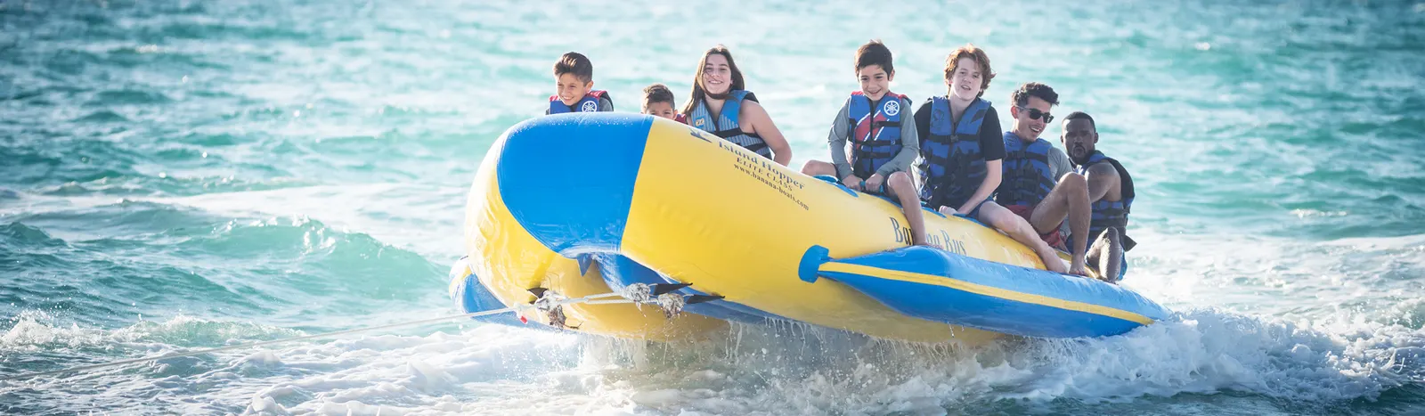 Banana Boats at Marriott Harbor Beach